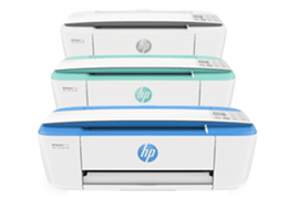 3 Einheiten HP DeskJet 3720 Drucker, verschiedene Farben