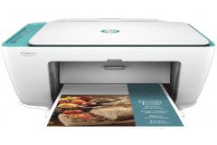 HP DeskJet Ink Advantage 2640 printer, white and green