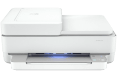 HP ENVY 6422e printer, white.