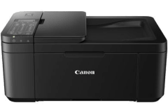 Canon TR4650 printer, color black.