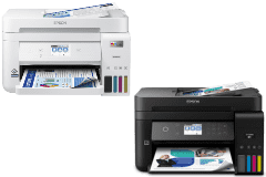 Epson EcoTank ET-4850 printer, black / white.