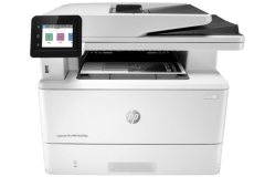 HP LaserJet Pro MFP M329dw printer, white/gray