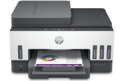 Imprimante HP Smart Tank 7605, couleur grise/blanche