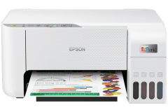 Imprimante Epson L3256, couleur blanche