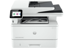 HP LaserJet Pro MFP 4101fdn printer, white/gray