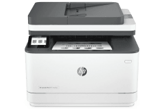 HP LaserJet Pro MFP 3104fdw printer, White/gray