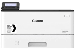 Imprimante Canon i-SENSYS LBP223dw, couleur blanche et grise