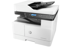 HP LaserJet MFP M443nda printer, white