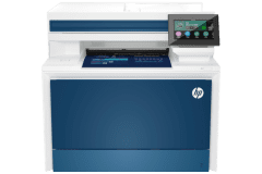 HP Color LaserJet Pro MFP 4301fdw printer, white/blue