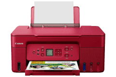 Canon G3572 printer, red