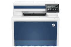 HP Color LaserJet Pro 4203dw printer, white/blue